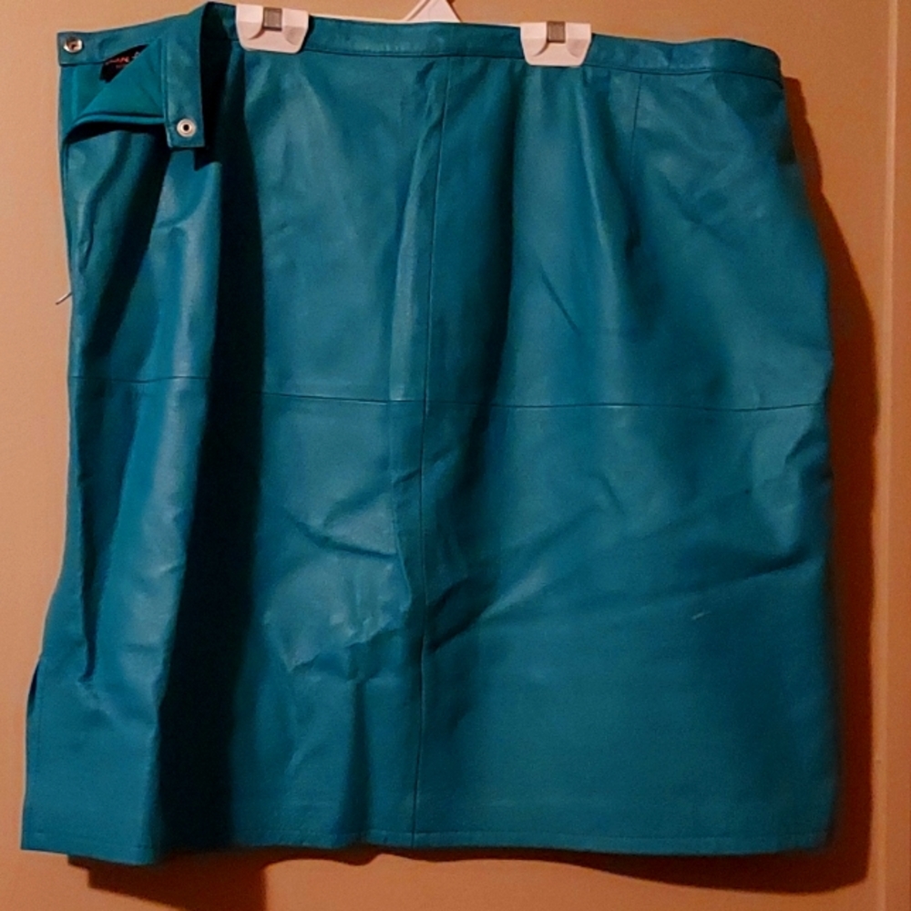 Leather Skirt